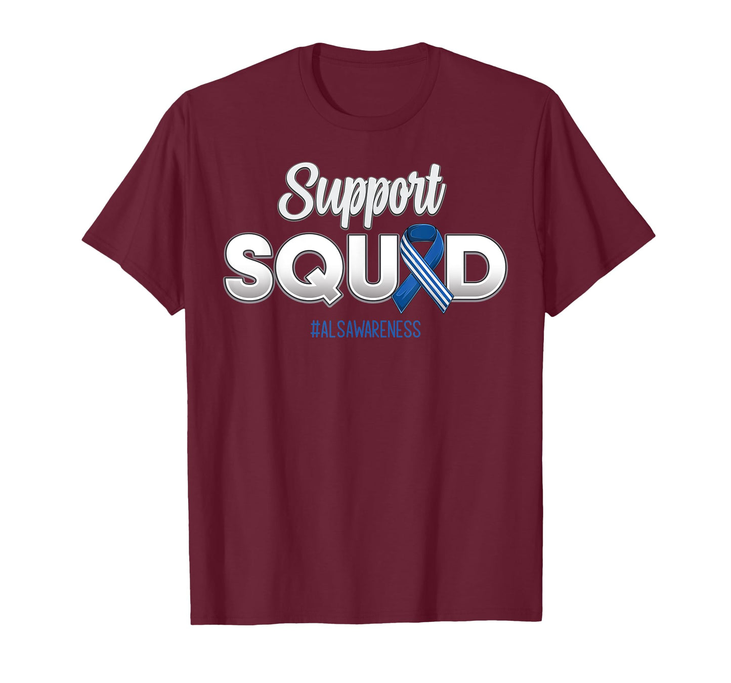 Support Squad ALS Awareness Hope Strong For Men Women Kids T-Shirt