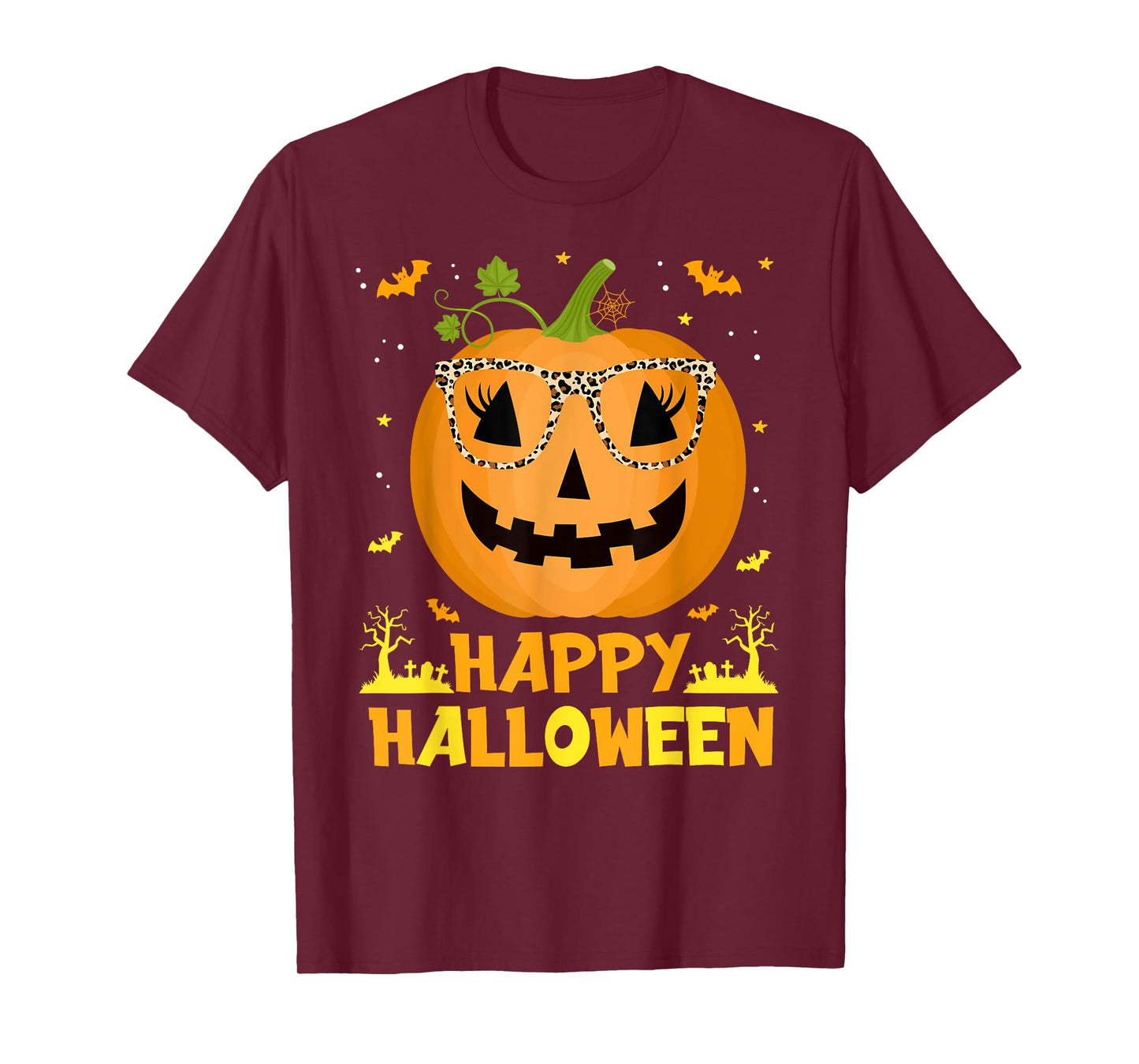 Trick or Treating Halloween Funny Spooky Pumpkin Halloween T-Shirt