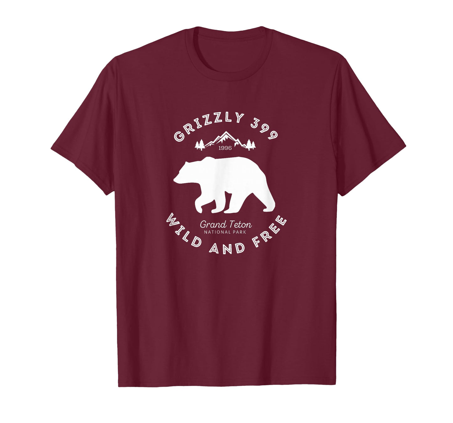 Grizzly 399 Wild & Free Grand Teton National Park T-Shirt