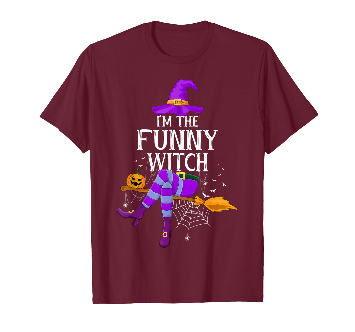 Matching Family Costume I'm The Funny Witch Halloween T-Shirt