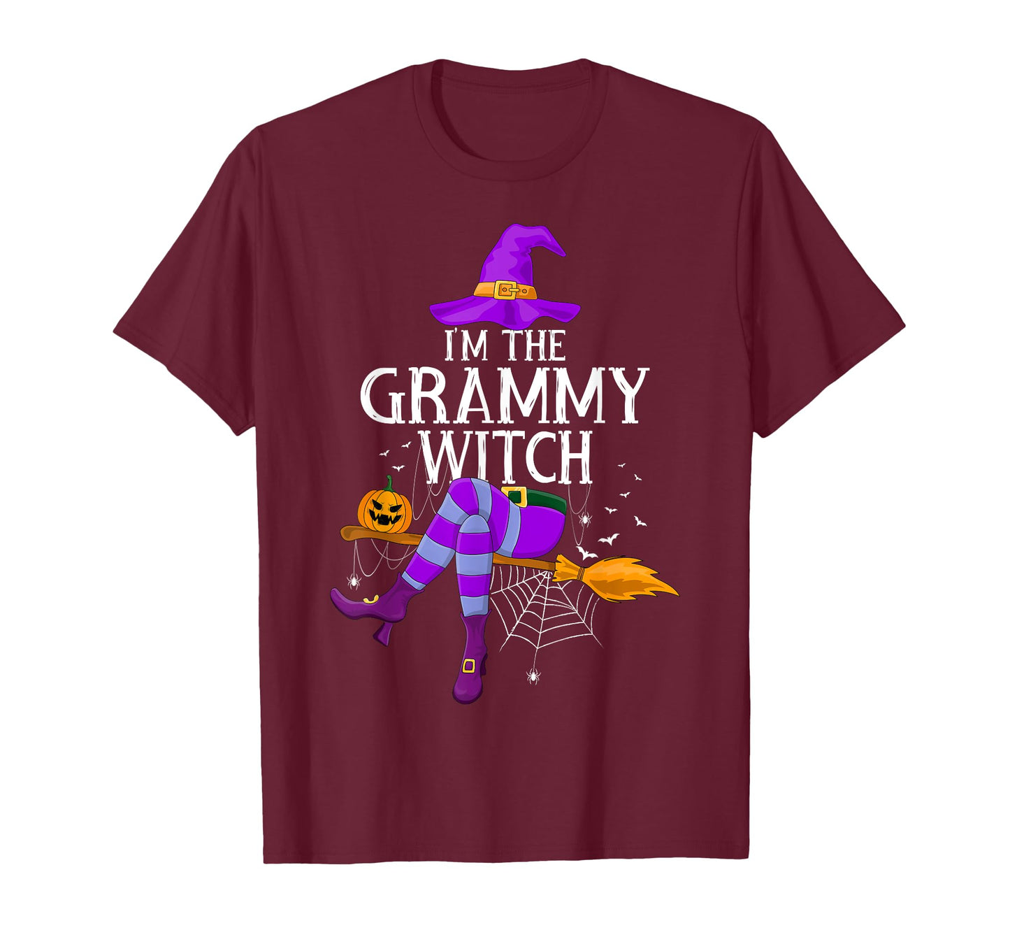 Matching Family Costume I'm The Grammy Witch Halloween Women T-Shirt