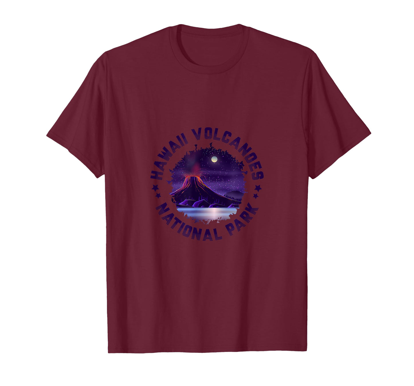 Moonlight Hawaii Volcanoes National Park T-Shirt