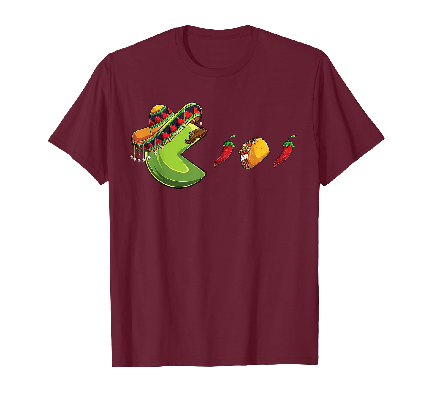 Funny eating Tacos Cinco de Mayo Boys Kids woman Men Mexican T-Shirt