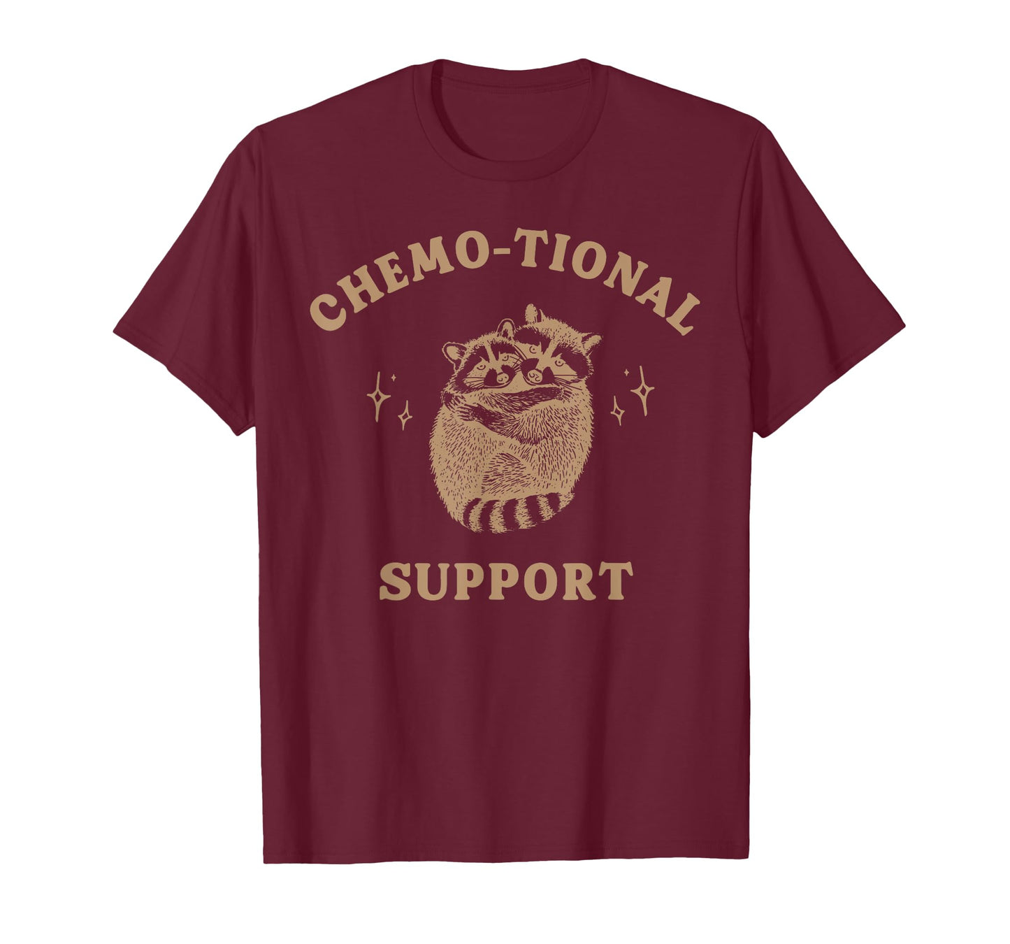 Raccoon Chemo tional Support Cancer ONC Nursing Graduation T-Shirt