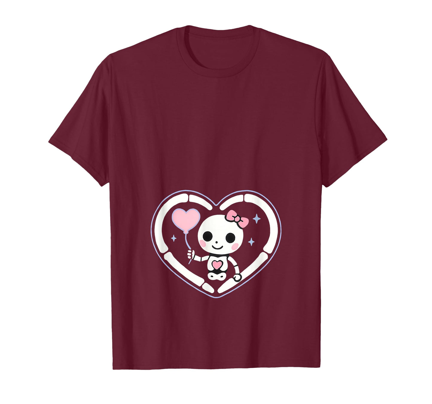 Happy Halloween Pregnant Baby Skeleton Spooky Season New Mom T-Shirt