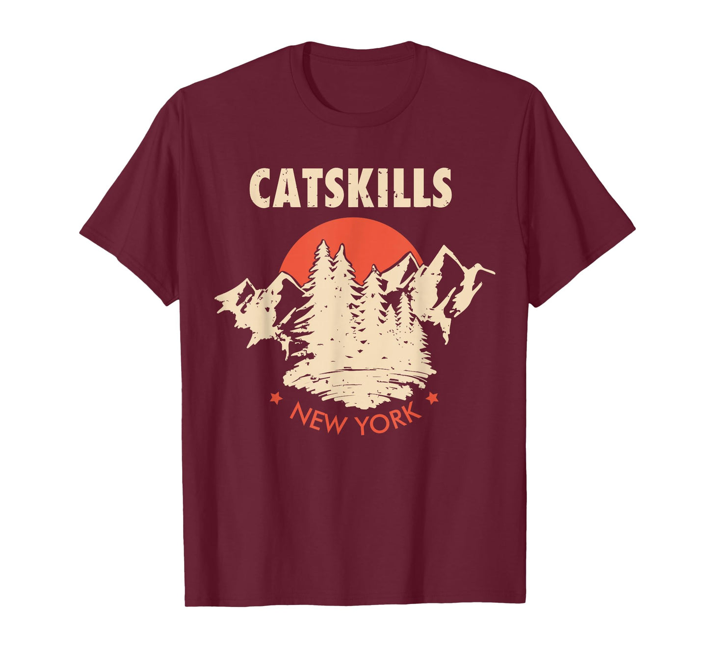 Catskills New York NY Hiking Mountains T Shirt T-Shirt