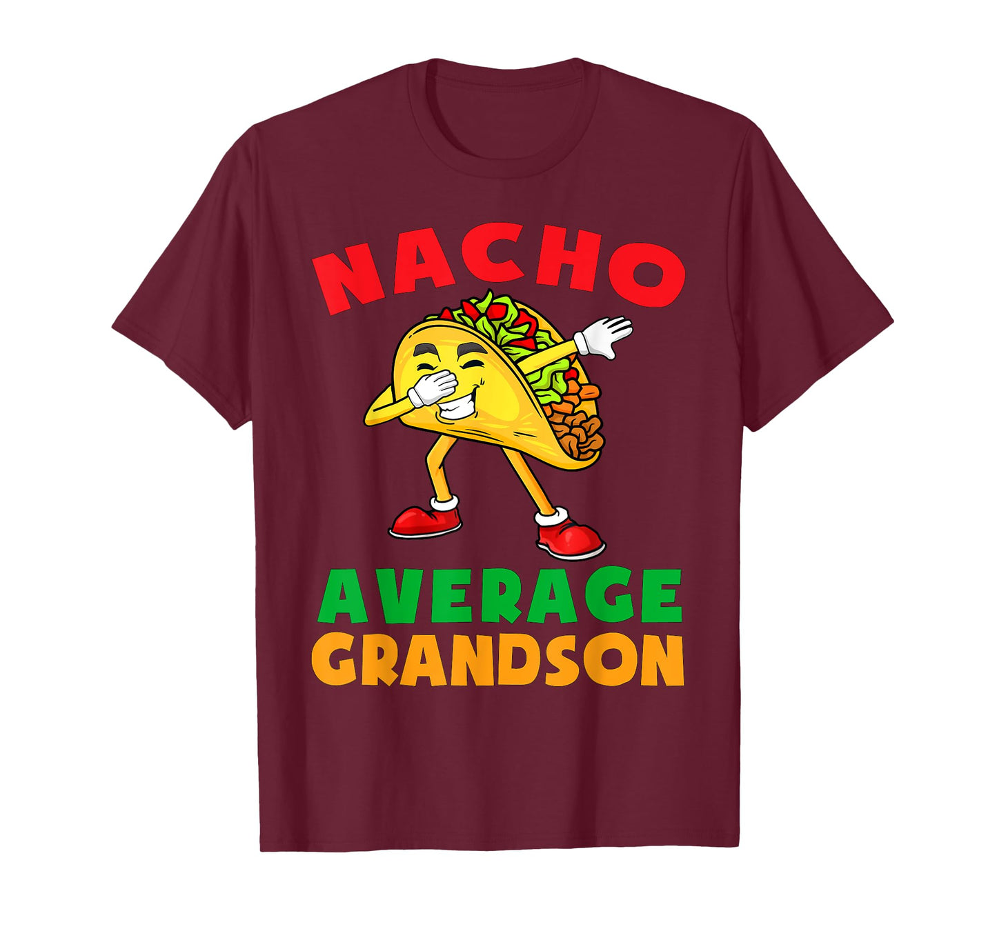 Nacho Average Grandson Cute Cinco De Mayo Shirt Toddler Kids T-Shirt