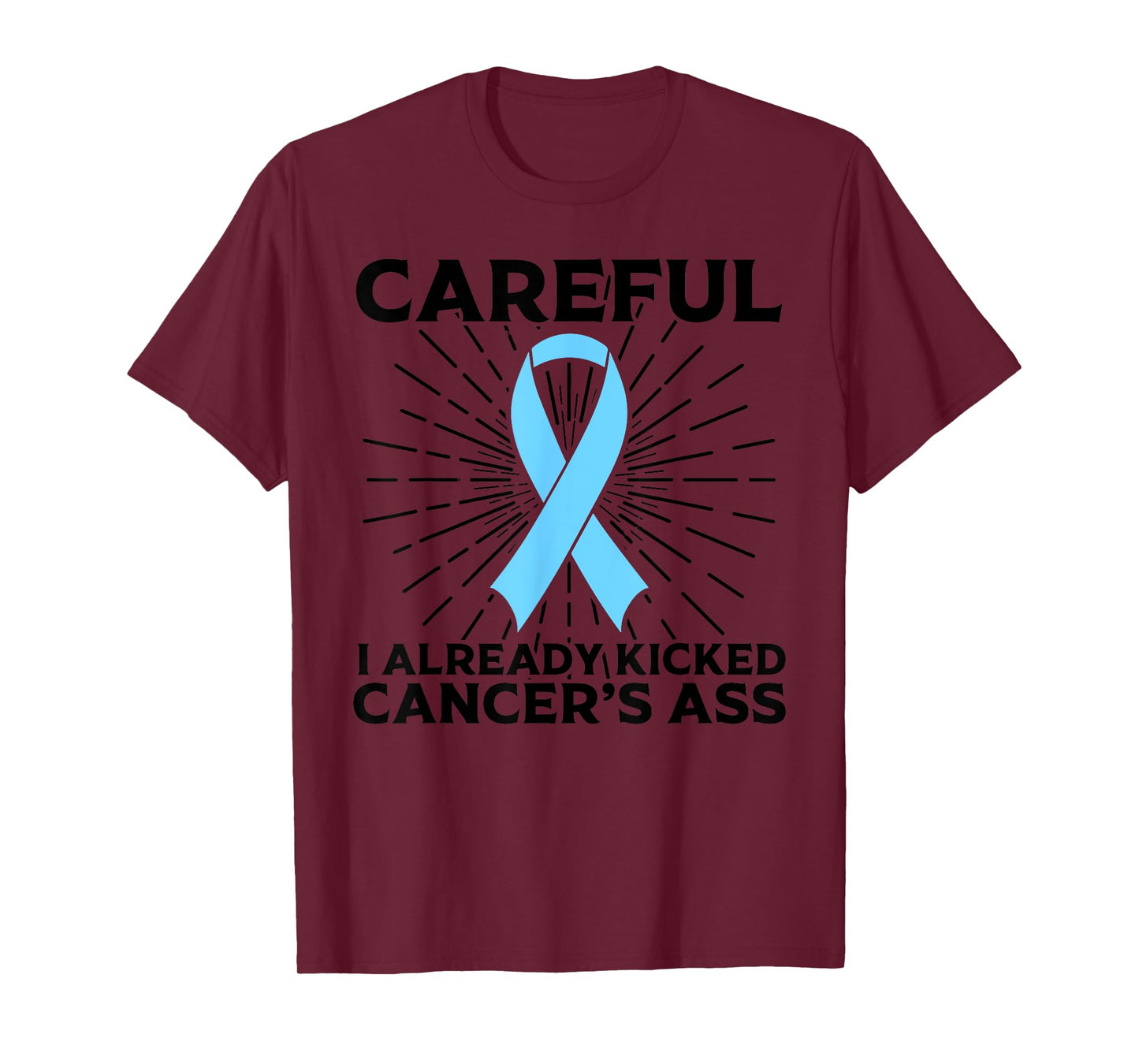 Funny Prostate Cancer Awareness Gift For Men Dads Survivors T-Shirt