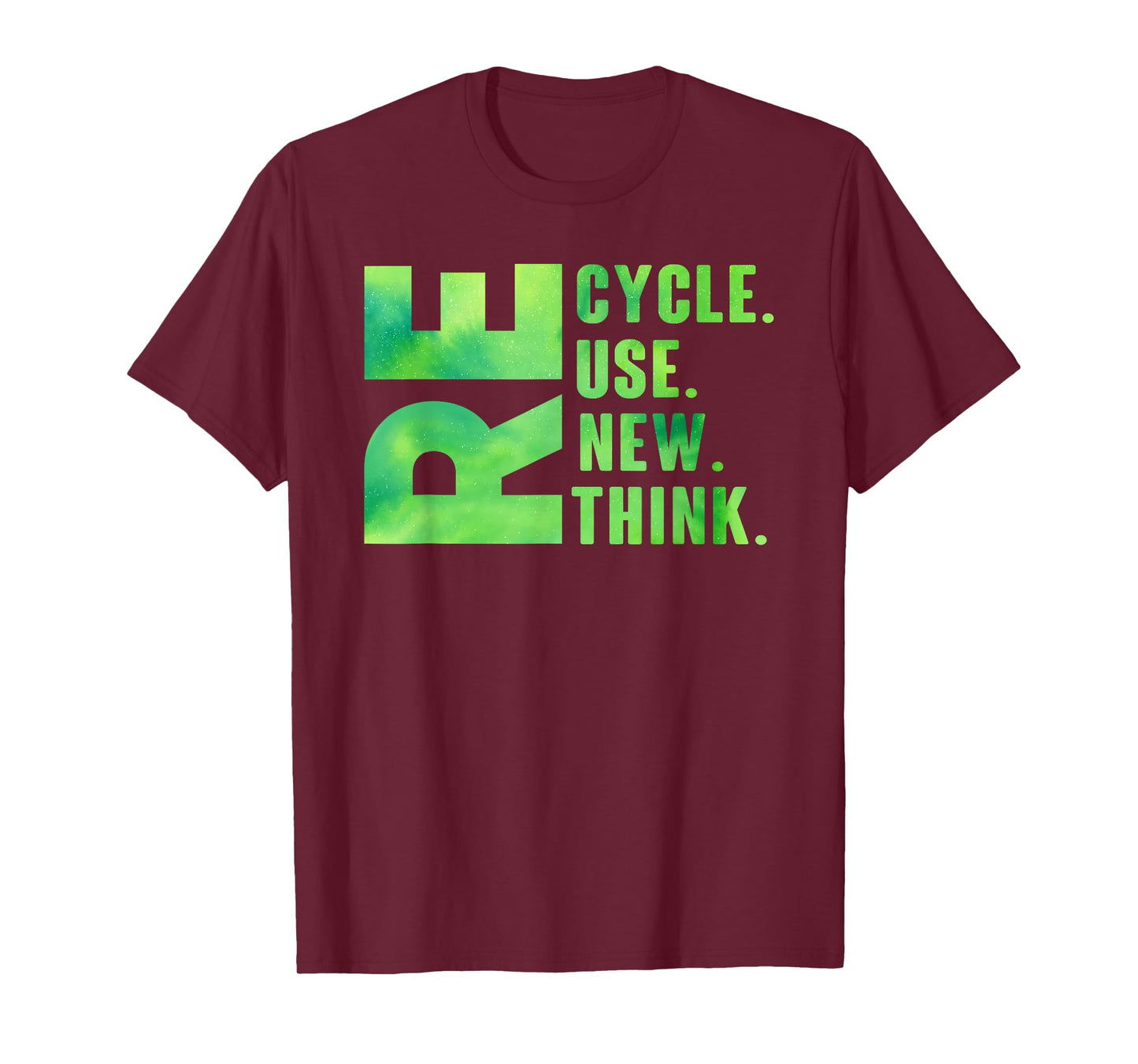 Recycle Reuse Renew Rethink Earth Day 2025 Environmental T-Shirt
