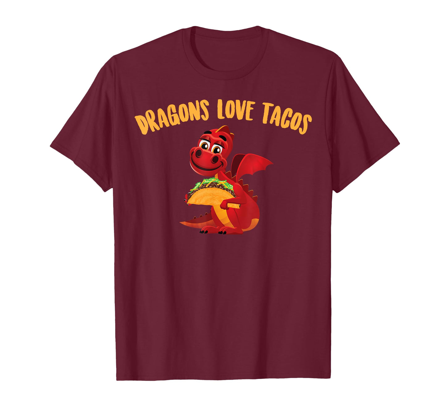 Dragons Love Tacos Shirt | Cool Fish Tacos Dish Funny Gift T-Shirt