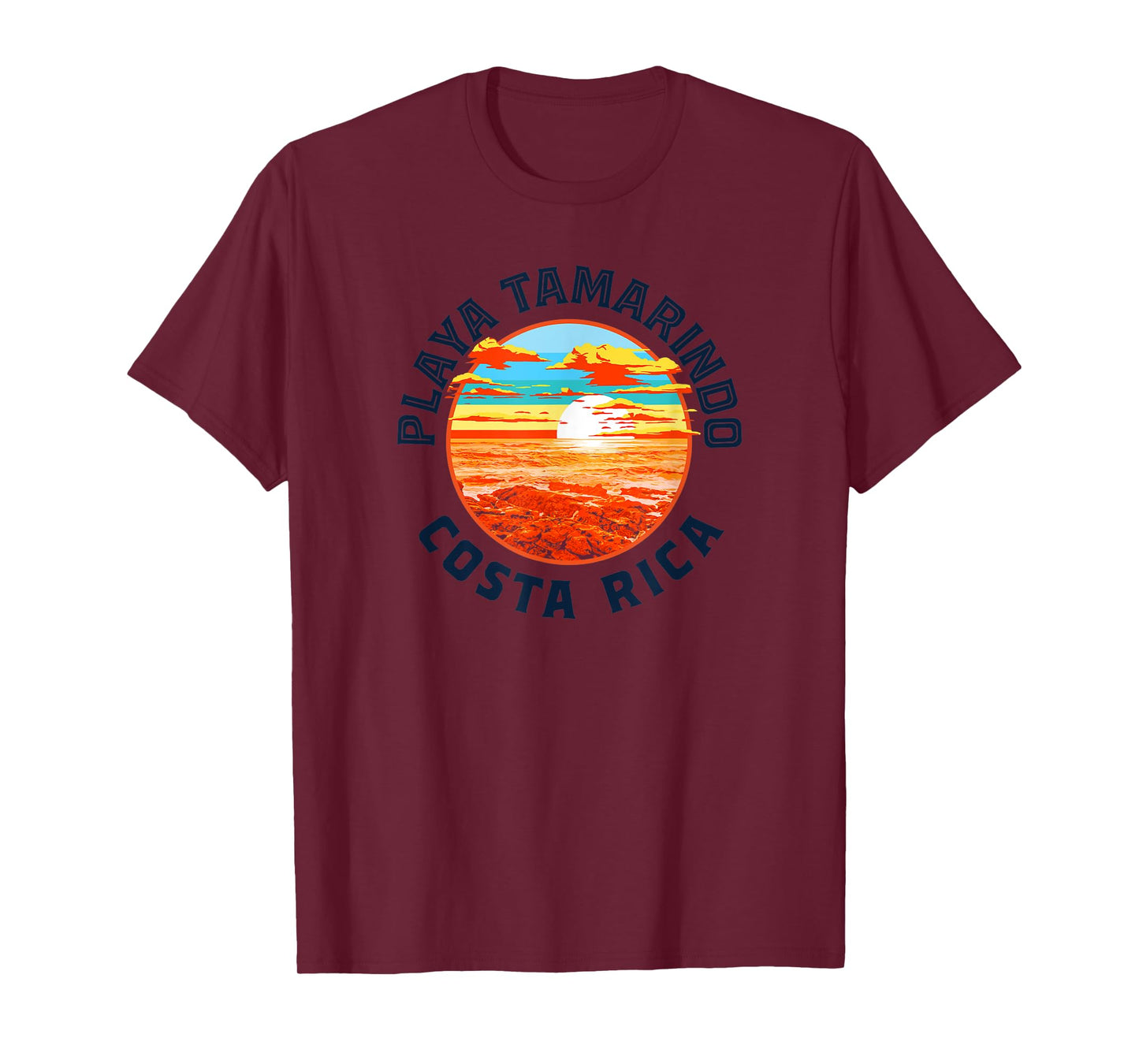 Playa Tamarindo Vintage Costa Rica Surf Style Graphic T-Shirt
