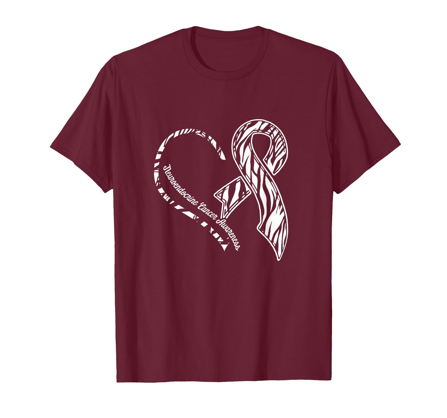 Neuroendocrine Cancer Survivor Heart Warrior T-Shirt