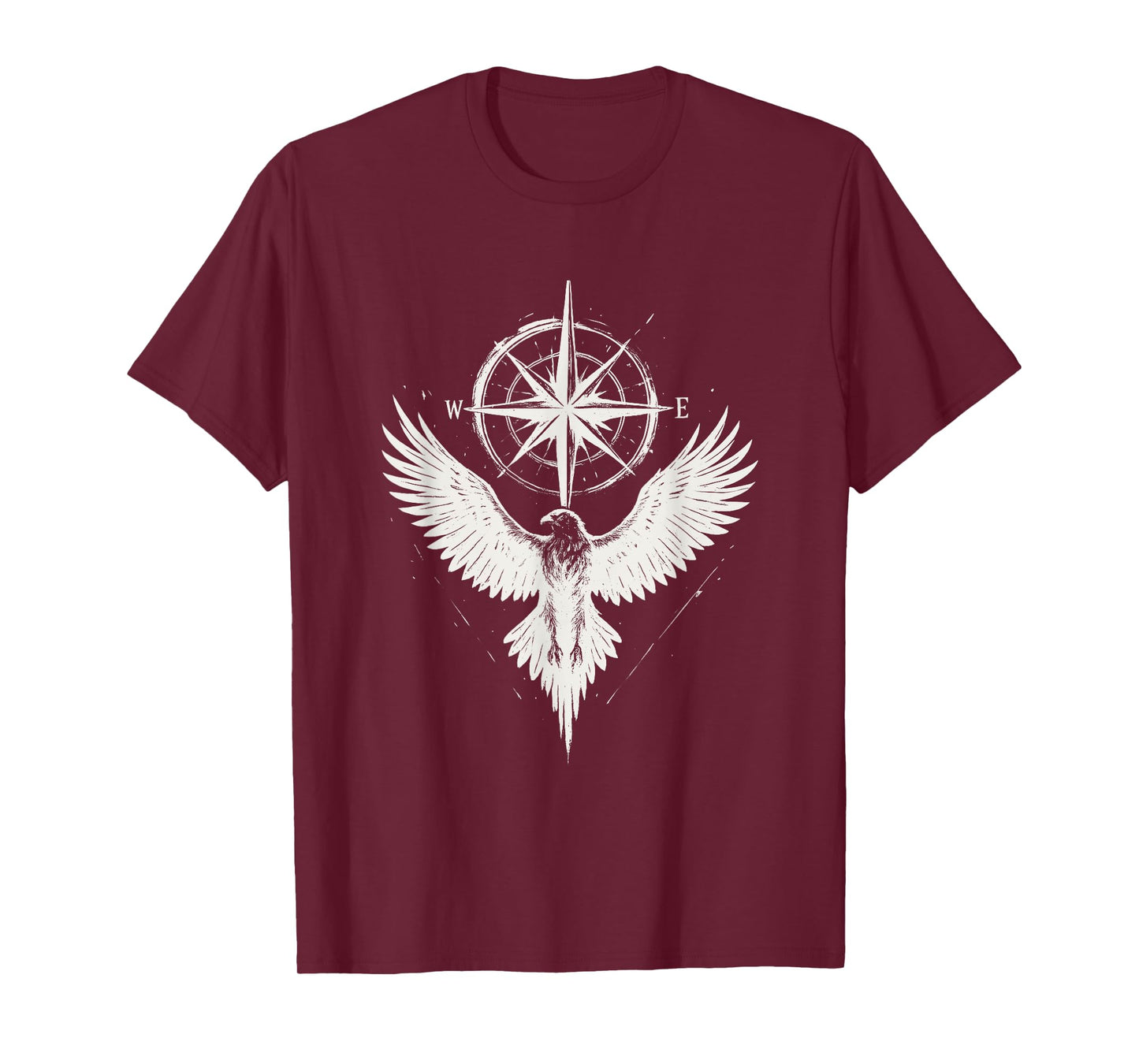 Gothic Raven Bird Crow Moon Light Night Twilight Forest T-Shirt