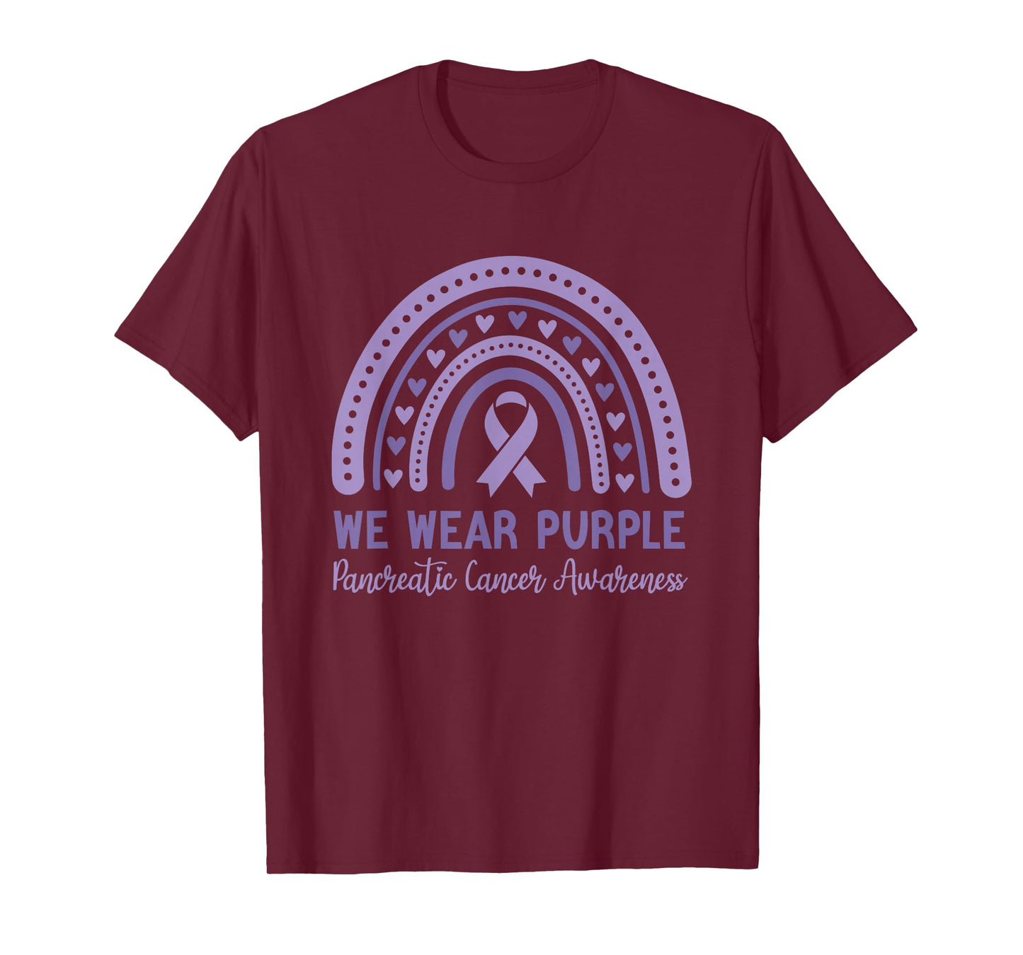 In November We Wear purple pancreatic cancer Awareness T-Shirt