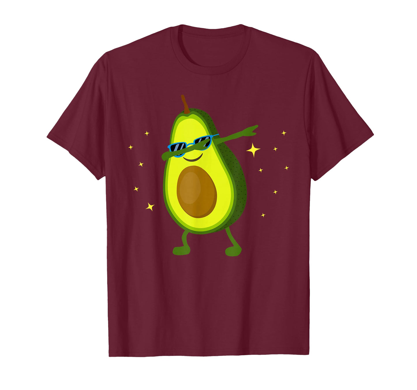 Dabbing Avocado T-Shirt Dabbing Fruit Shirts Vegan Avocado T-Shirt