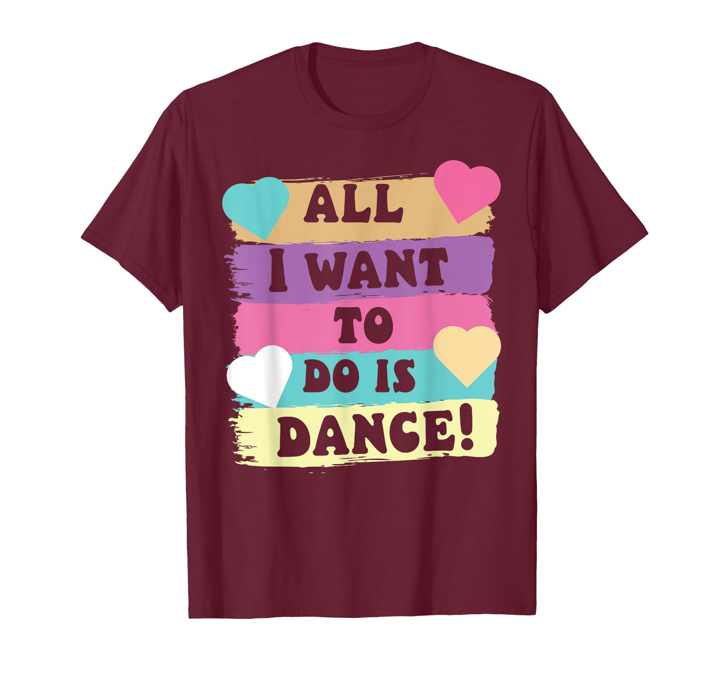 All I Want To Do Is Dance Hip Hop HipHop Dancer Breakdancing T-Shirt