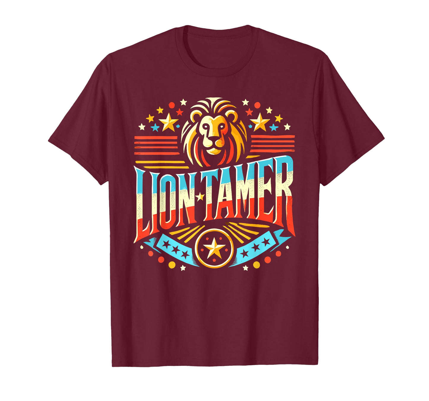 Lion Tamer Shirt Men Women Costume Ringmaster Costume T-Shirt