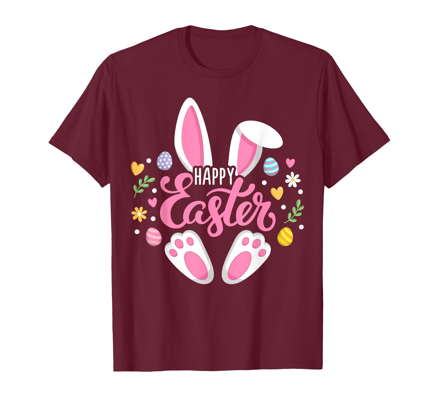 Happy Easter Bunny Easter Egg Hunt Squad Easter Women Family T-Shirt