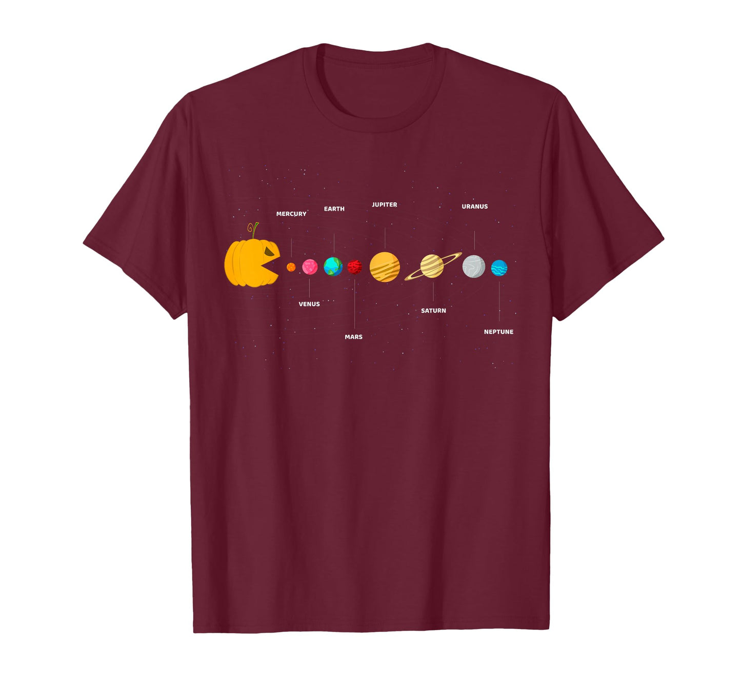 Funny Solar System Astronauts Space Video Games Halloween T-Shirt