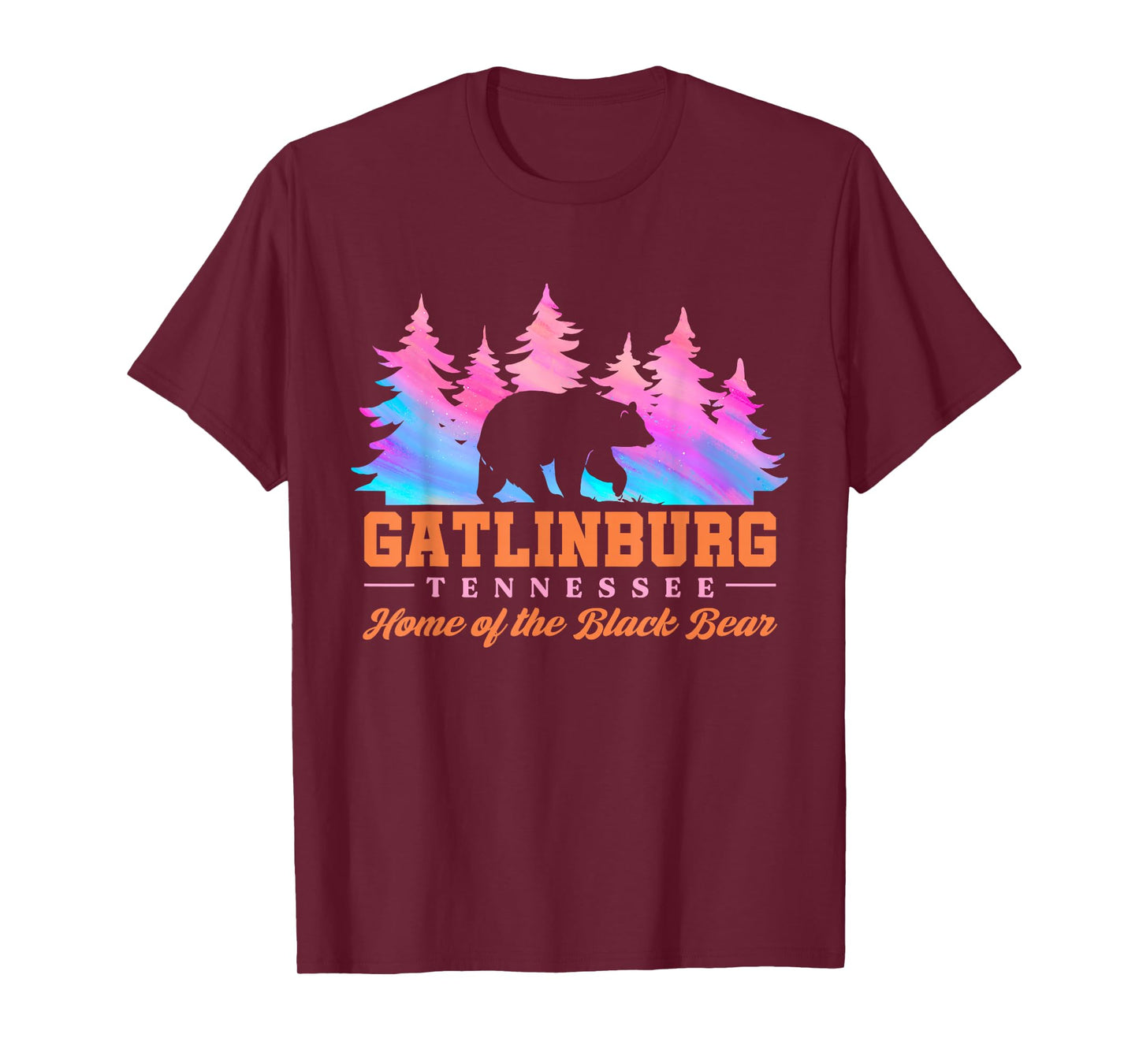 Gatlinburg Tennessee Home Of The Black Bear T-Shirt