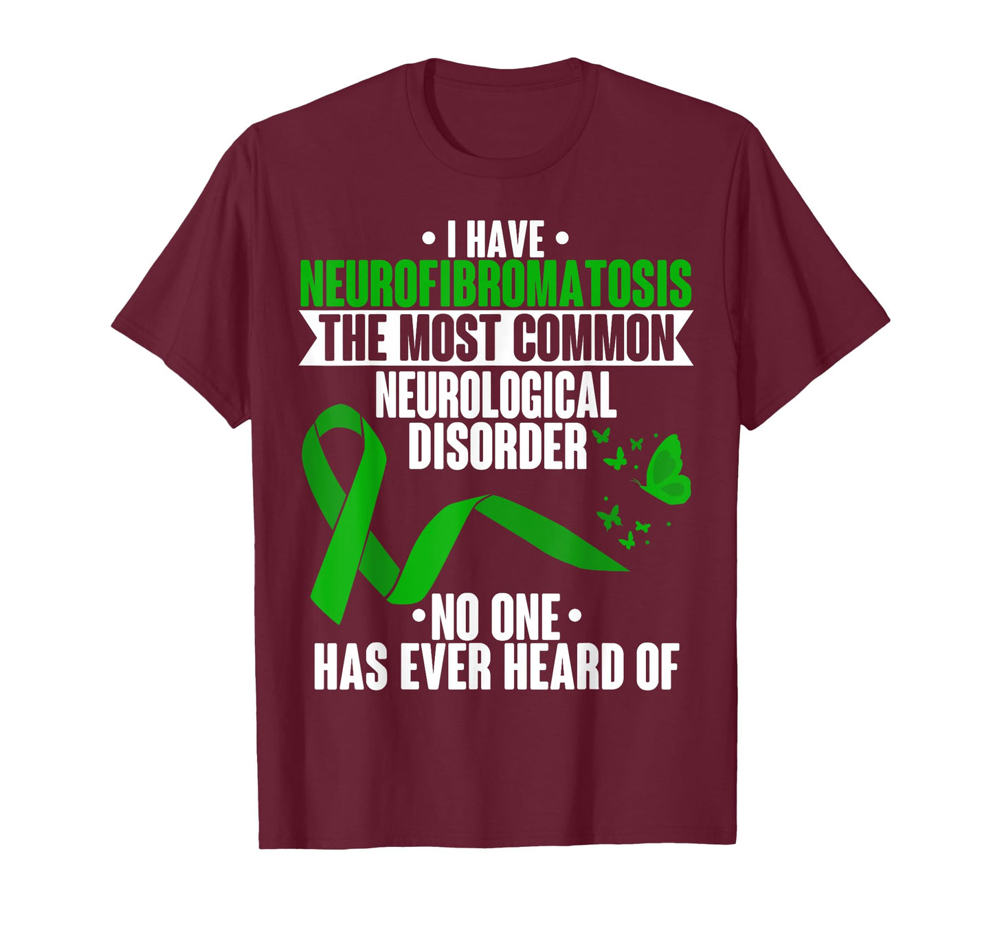 Neurofibromatosis Awareness Neurological Disorder Ribbon T-Shirt