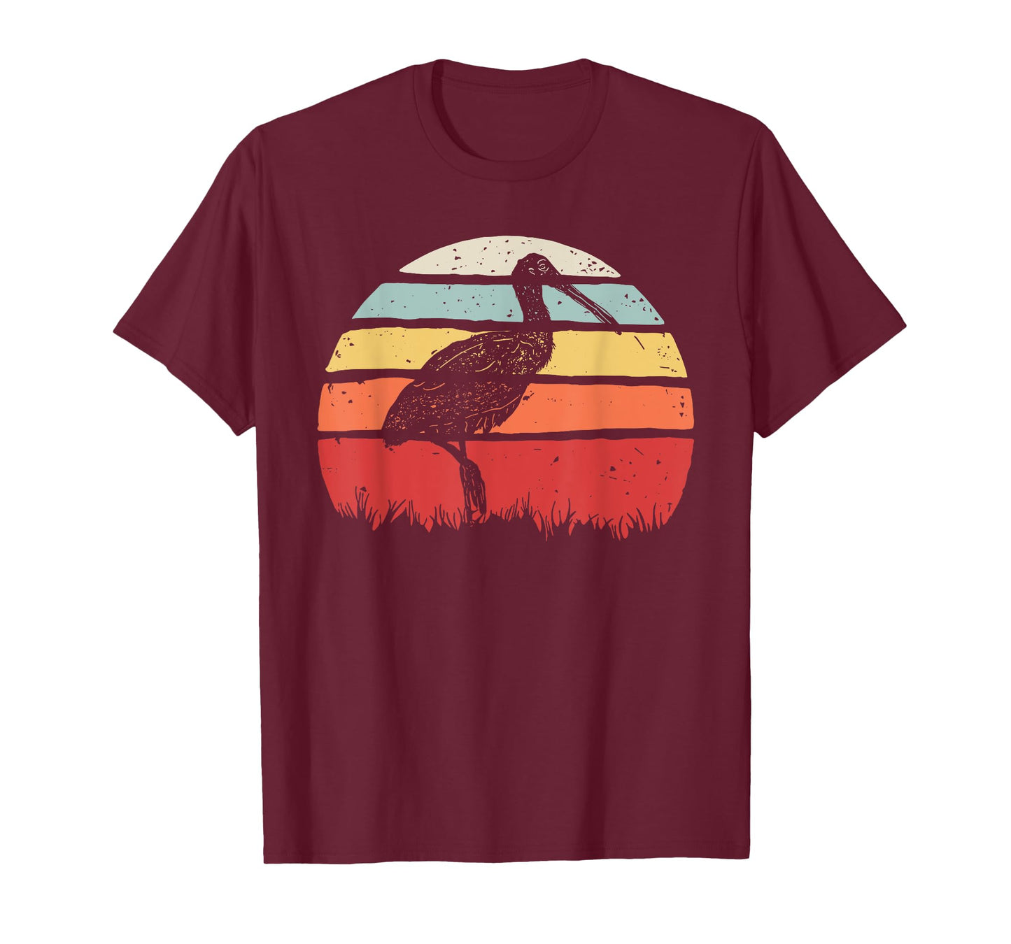 Vintage Retro Roseate Spoonbill T-Shirt