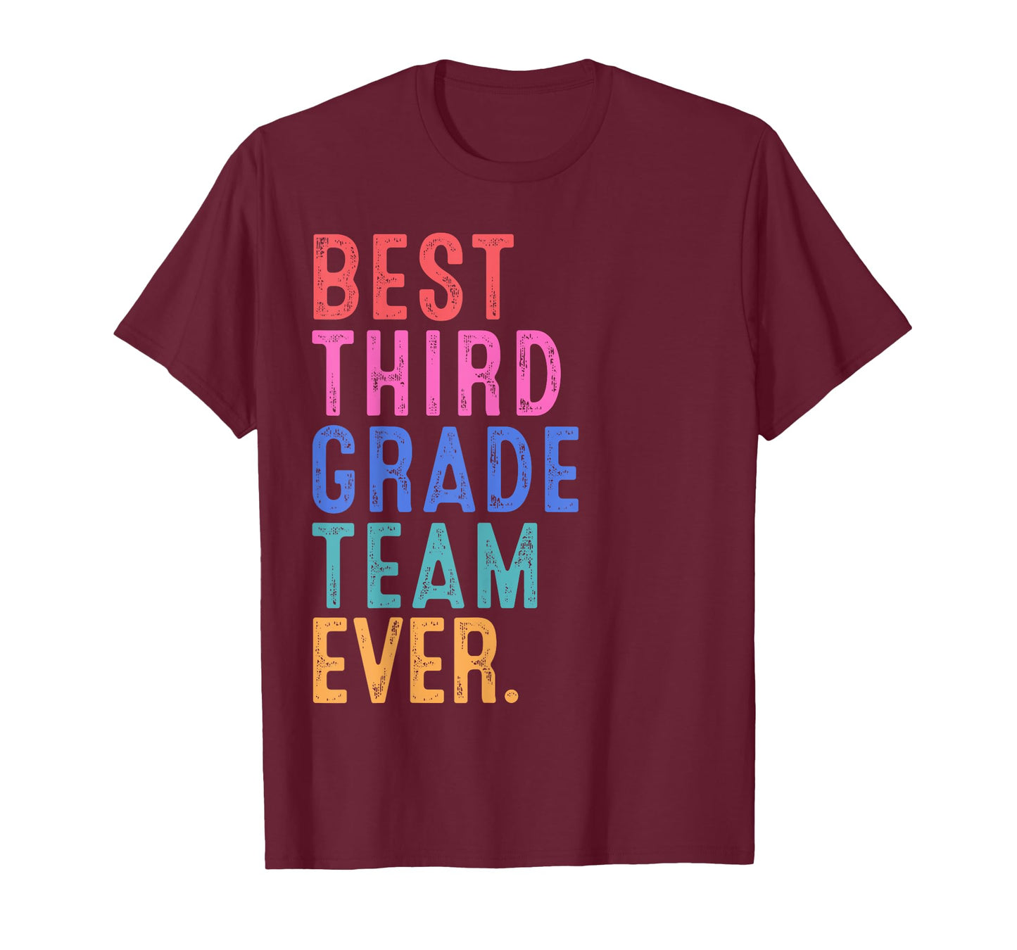 Best Third Grade Team Ever Third Grade Vibes Back To School T-Shirt