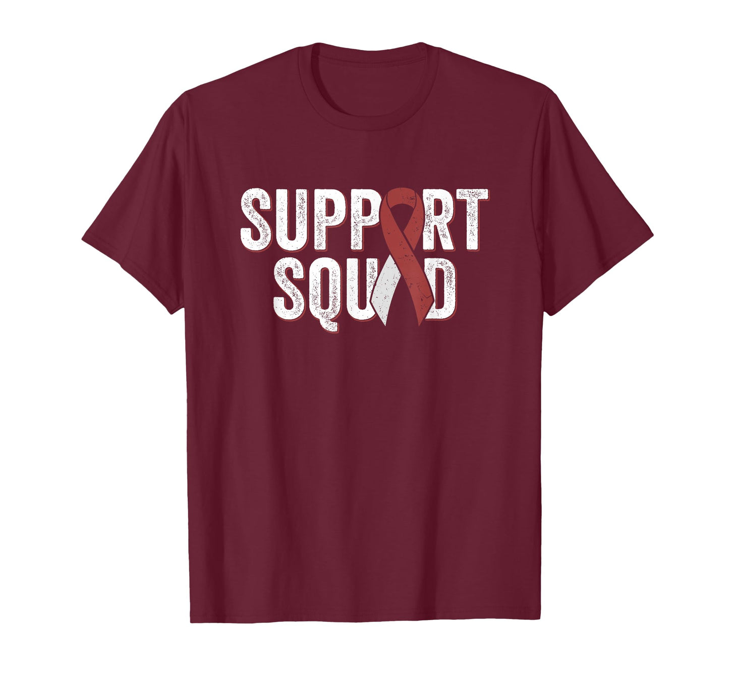 Head and Neck, Throat, Oral Cancer Support Squad T-Shirt