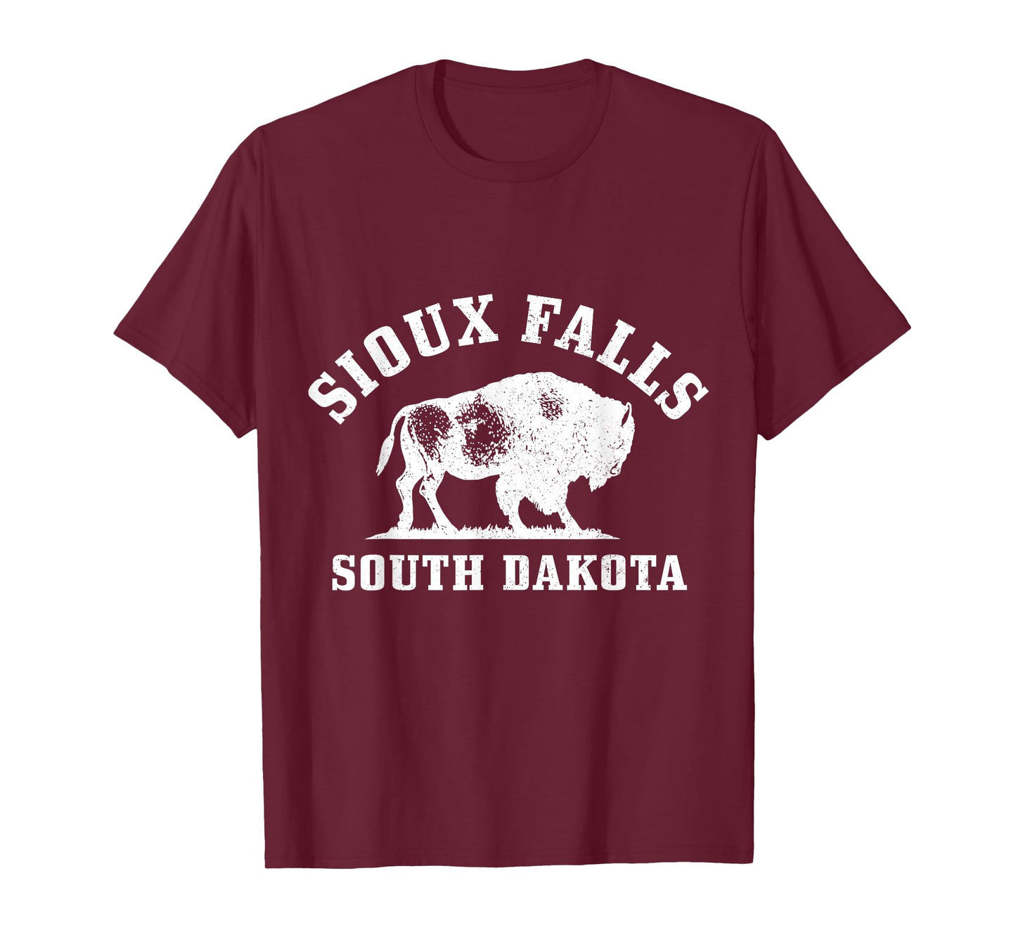 Sioux Falls South Dakota Bison Buffalo National Park Vintage T-Shirt