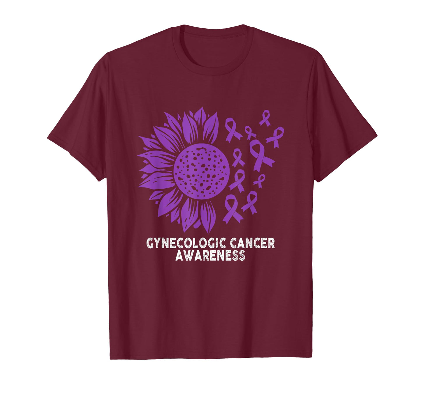Gynecologic Cancer Awareness Gynecologic Cancer Sunflower T-Shirt