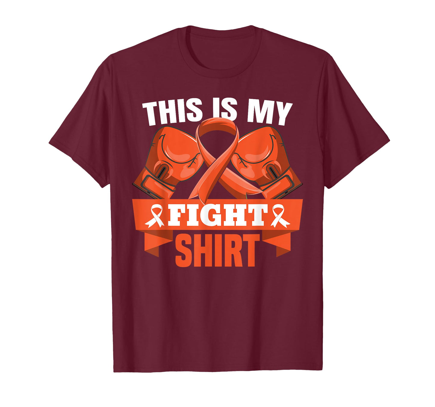 This Is My Fight Shirt Leukemia Cancer Fighter Strong T-Shirt