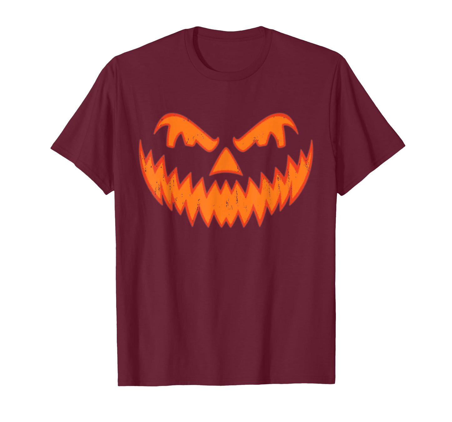 Scary Spooky Jack O Lantern Face Pumpkin Halloween T-Shirt