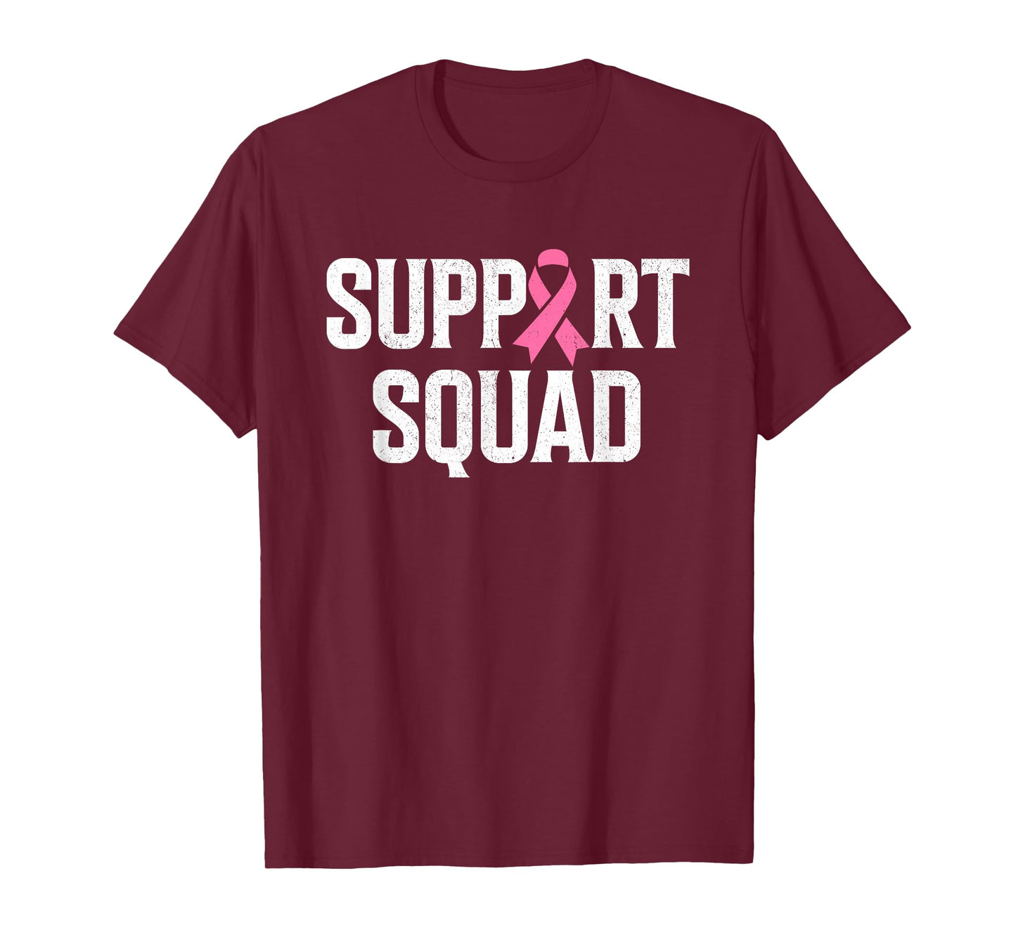 Breast Cancer Warrior Support Squad Breast Cancer Awareness T-Shirt