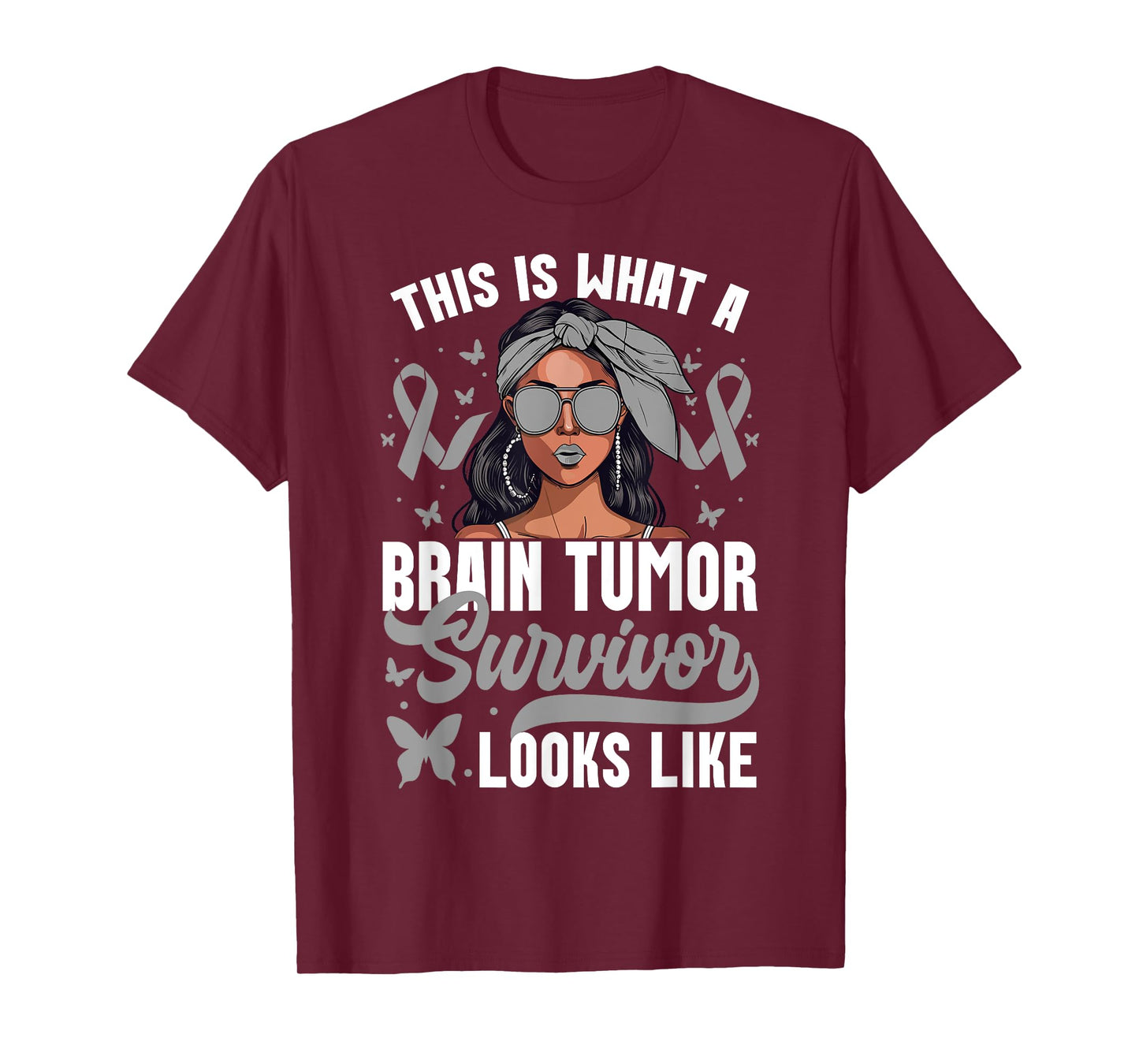 Brain Tumor Awareness Month Survivor Glioblastoma T-Shirt