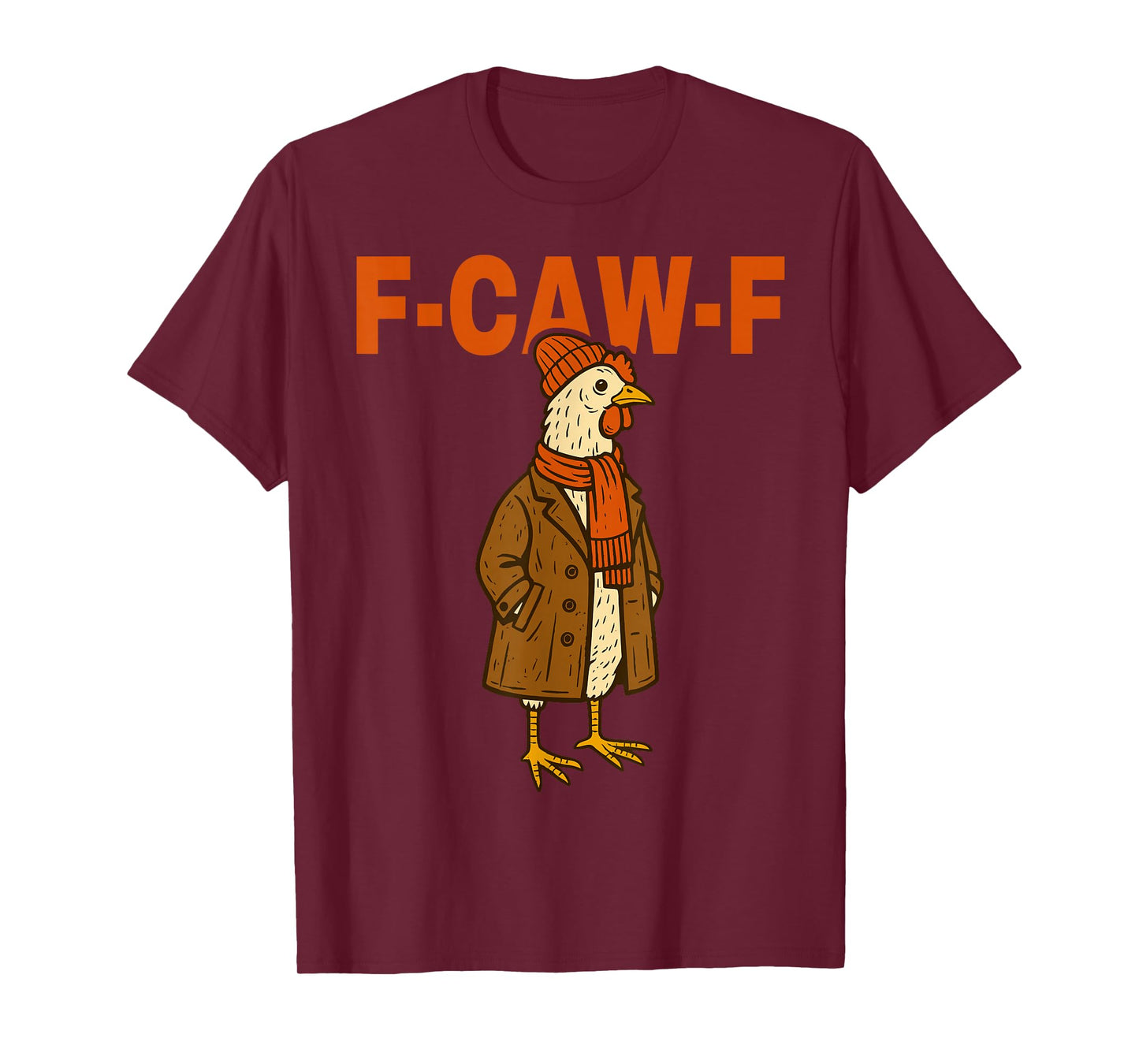 F-CAW-F Chicken with Attitude Fall Lover Autumn Duster Coat T-Shirt