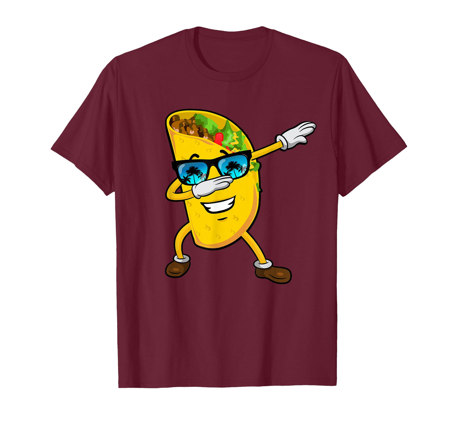 Dabbing Taco T Shirt Cinco de Mayo Boys Girls Kids Men Women T-Shirt