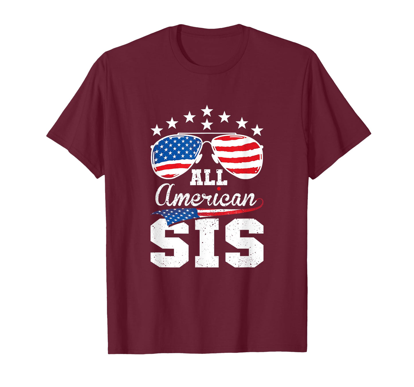 All American Sis 4th of July Matching Family T-Shirt