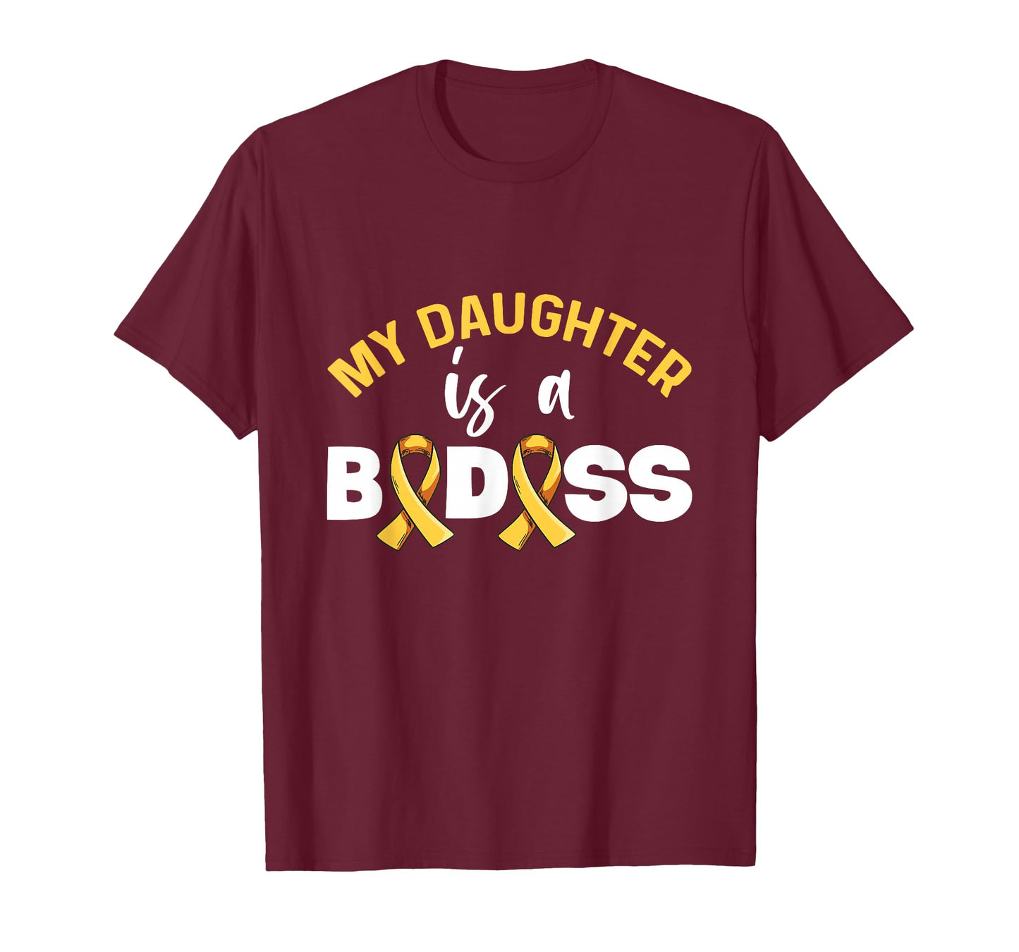 Childhood Cancer Awareness Design for a Dad of a Warrior T-Shirt