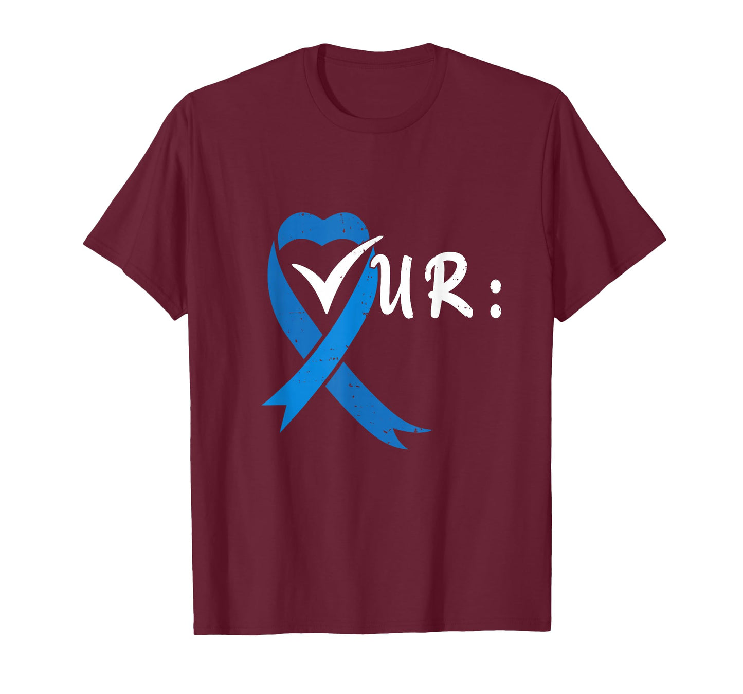 Check Your Colon Colonoscopies Colon Cancer Awareness T-Shirt