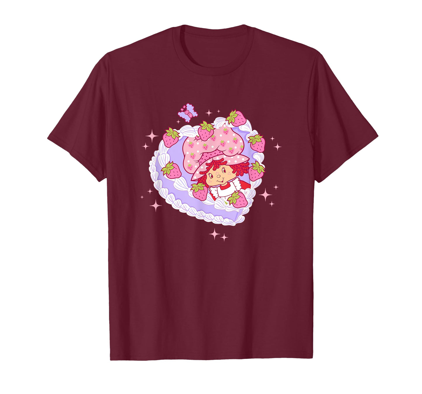 Strawberry Shortcake Cutie Pie Cake Portrait T-Shirt