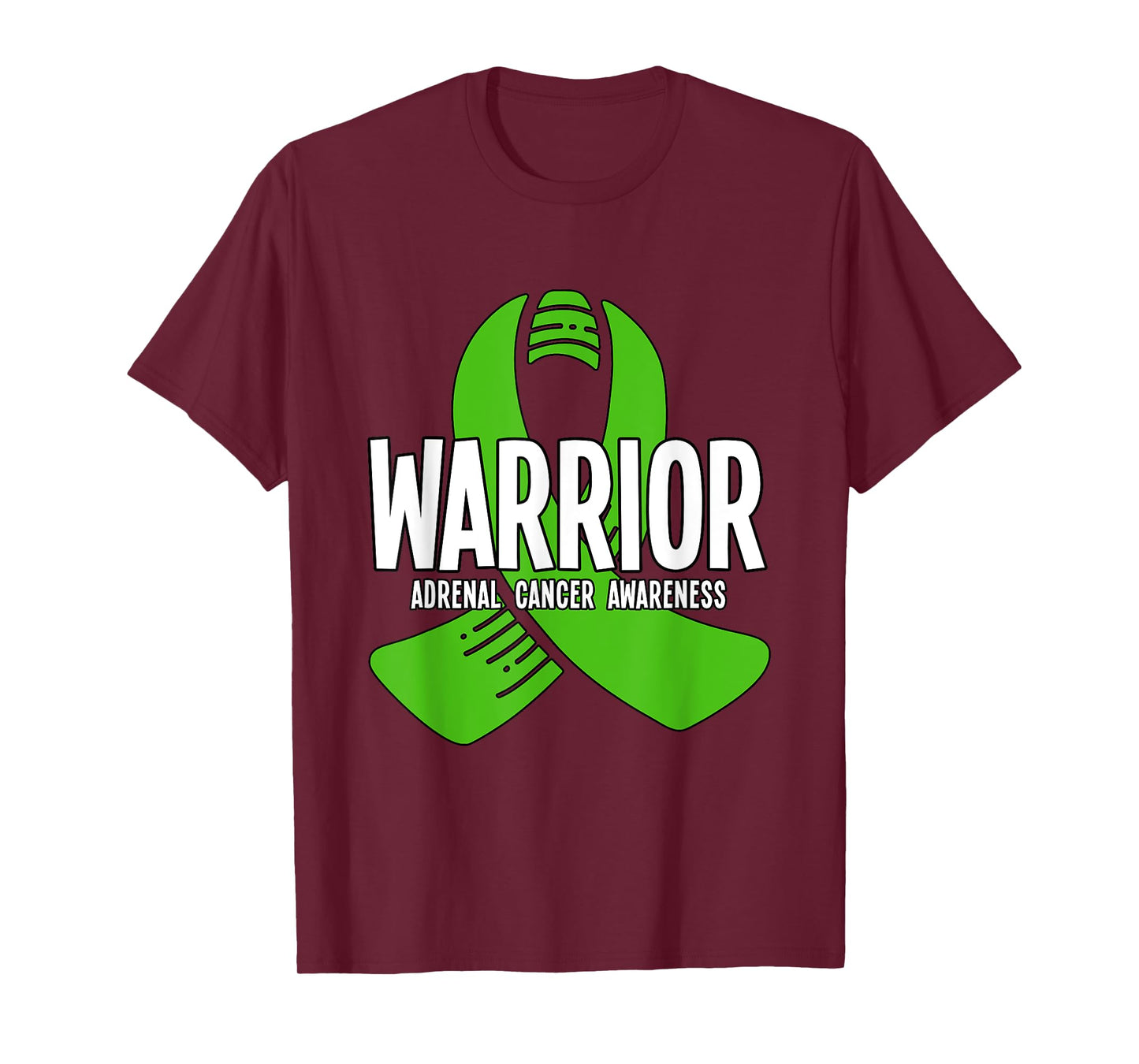 Warrior Adrenal Cancer Awareness T-Shirt
