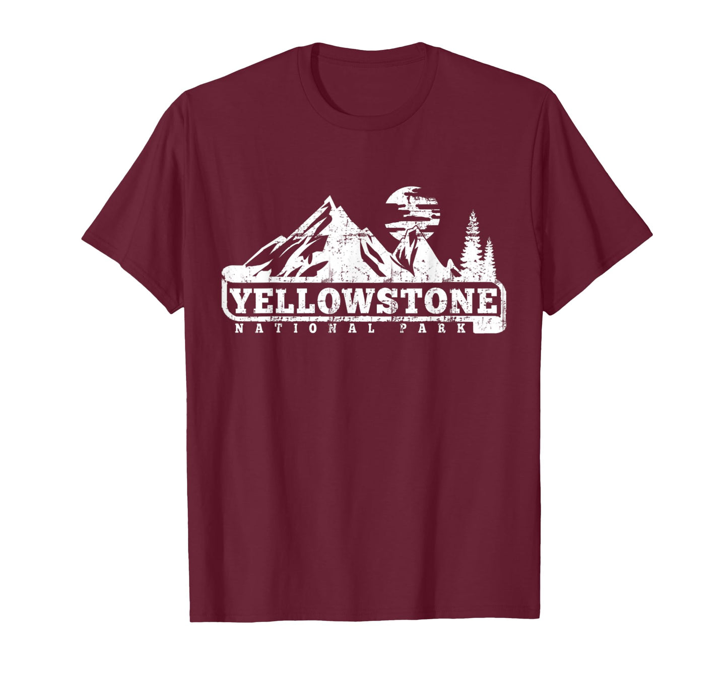 Yellowstone National Park I Love Hiking Wanderlust T-Shirt