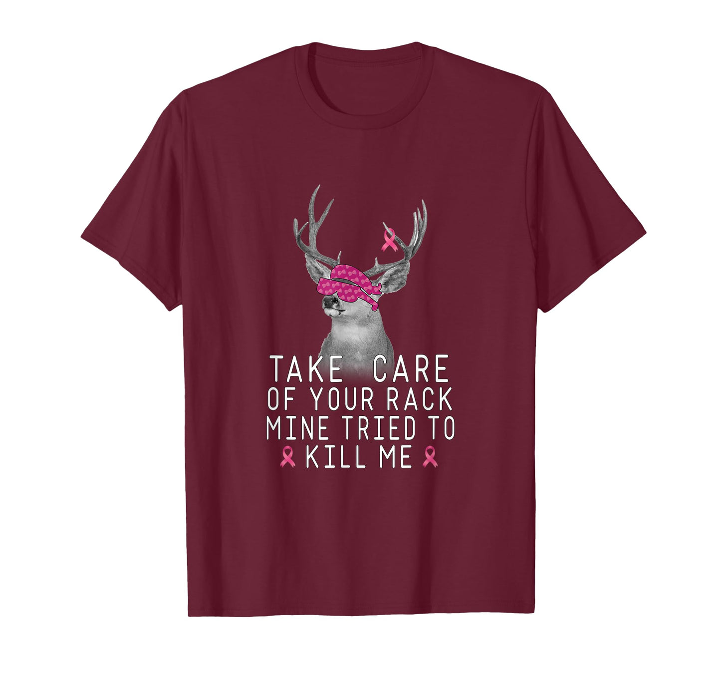 Take Care Of Your Rack Mine Tried To Kill Me Apparel T-Shirt