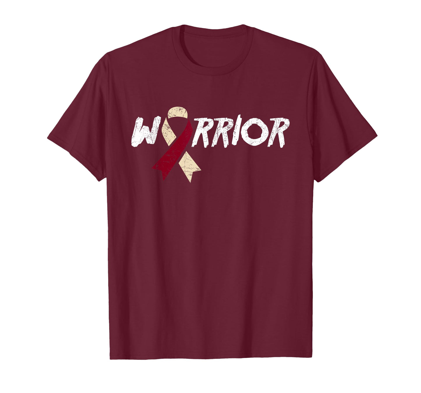 Throat Cancer Oral, Head & Neck Cancer Warrior Fighter T-Shirt