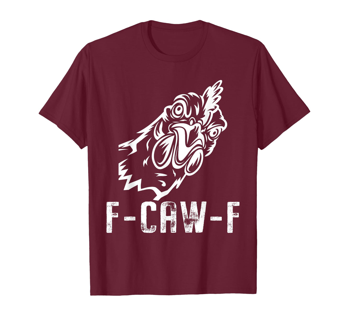 F-Caw-F Funny Chicken Humor Angry Rooster Meme Halloween T-Shirt