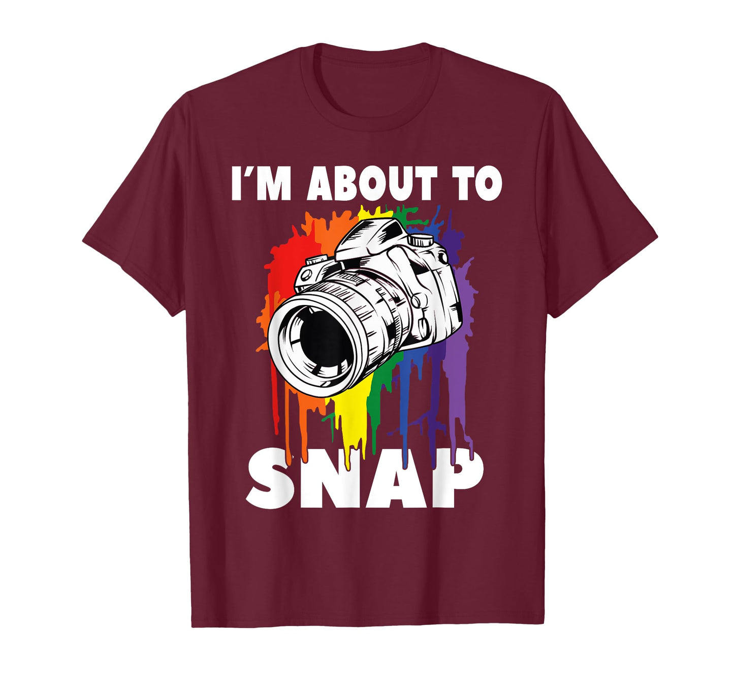 I'm About To Snap Photographer Camera Photo T-Shirt