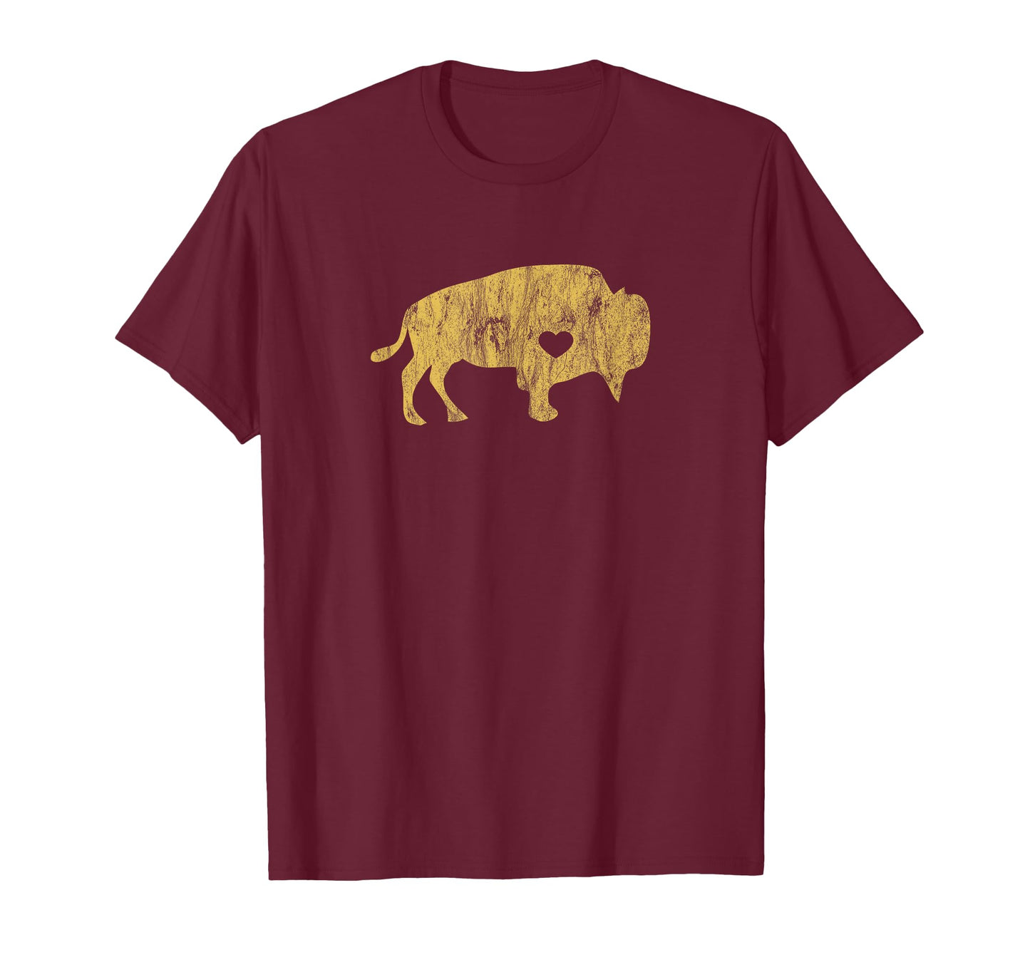 I Love Buffaloes Golden Buffalo Bison Lover Gift Ideas T-Shirt