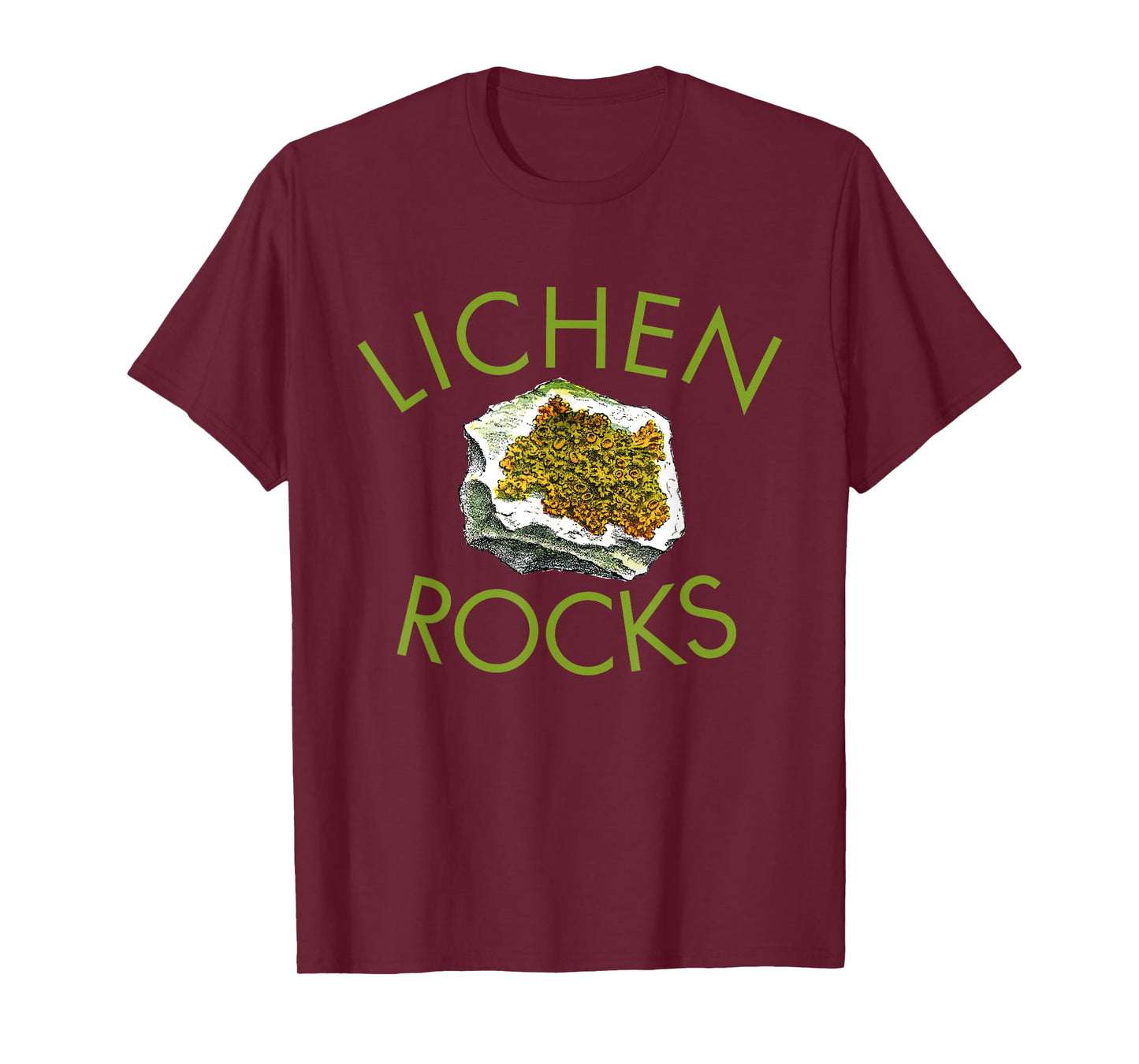Lichen lover shirt, botanist shirt, lichen rocks geology! T-Shirt
