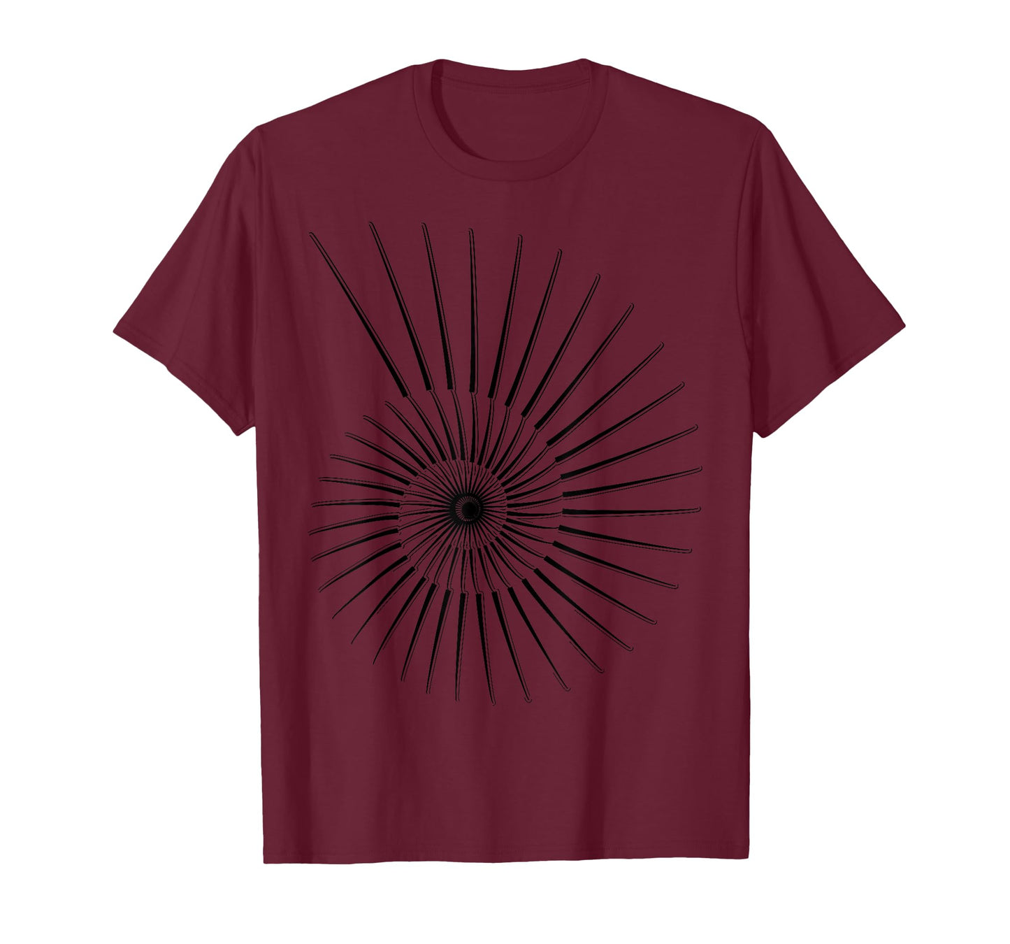 Spiralling into Style Fibonacci Chic Mathematics & Physics T-Shirt