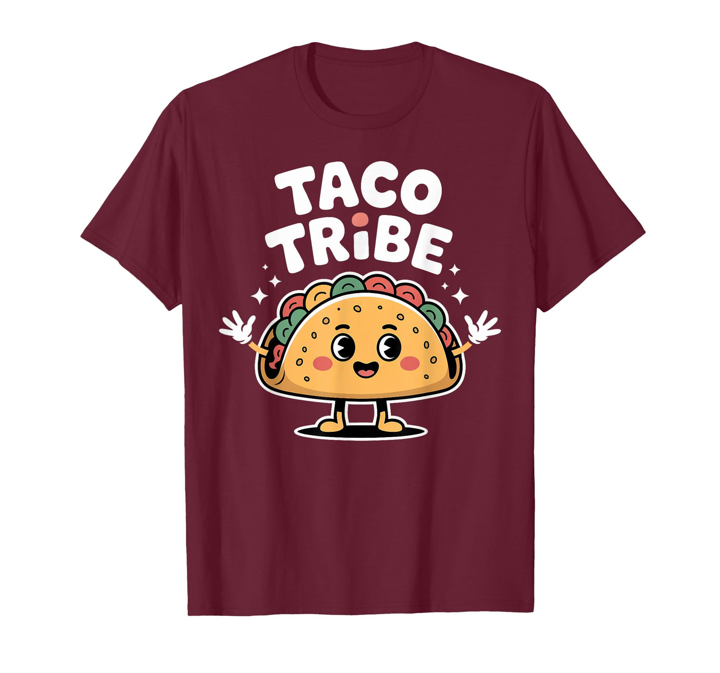 Taco Tribe Playful Cartoon Tacos T-Shirt